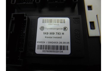 1K0959793H ELEVALUNAS DELANTERO IZQUIERDO SEAT LEON (1P1) Reference 2006 1K0959793H 201959 SEAT - 5