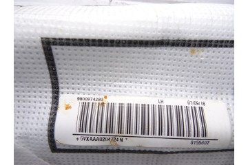 Airbag lateral izquierdo, Citroen C4 Cactus Feel 2016, 9800974280