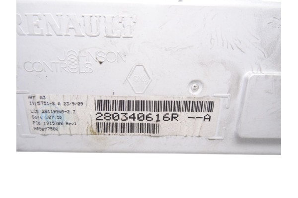 Pantalla multifuncion, Renault Megane Iii Sport Tourer Expression 2009, 280340616R