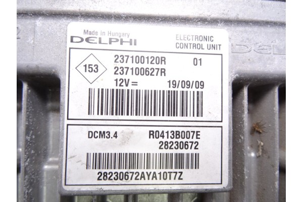 Centralita motor uce, Renault Megane Iii Sport Tourer Expression 2009, 237100120R