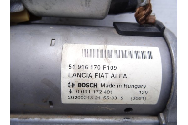 Motor arranque, Fiat Ii Doblò (263) Cargo Base Combi 2020, 51916170