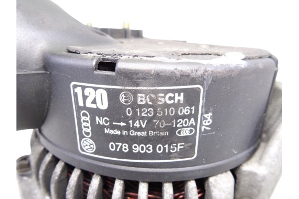 Alternador, Audi A6 Berlina (4B2) 2.4 (121kW) 1997, 078903015F