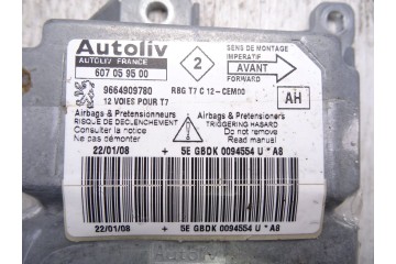 Centralita airbag, Peugeot 308 Confort 2008, 9664909780