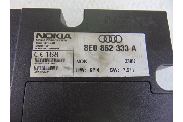 8E0862333A MODULO ELECTRONICO AUDI A6 BERLINA (4B2) 2.5 TDI 2001 8E0862333A 204567 AUDI - 3