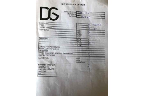 AUDI A4 AVANT (8E) 2.0 TDI