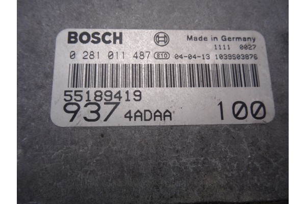 55189419  CENTRALITA MOTOR UCE ALFA ROMEO 147 (190) 1.9 JTD Impression 2004 55189419 209189 ALFA ROMEO - 2