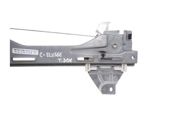 Elevalunas trasero derecho, Citroen C-elysée Feel 2019, 9674437280