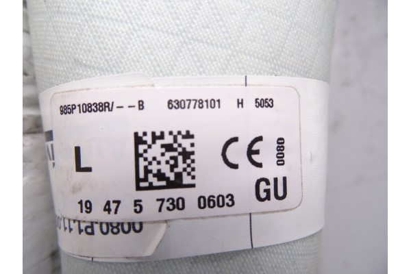 Airbag cortina delantero izquierdo, Renault Kadjar Business 2020, 630778101