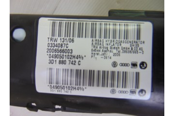 3D1880742C  AIRBAG CORTINA DELANTERO DERECHO VOLKSWAGEN PHAETON (3D3/3D7) TDI V6 4Motion (5 asientos) 2007 3D1880742C 198964 VOL