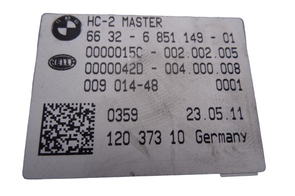 Módulo electrónico, Bmw Serie 7 (F01/F02) 740d xDrive 2011, 6851149