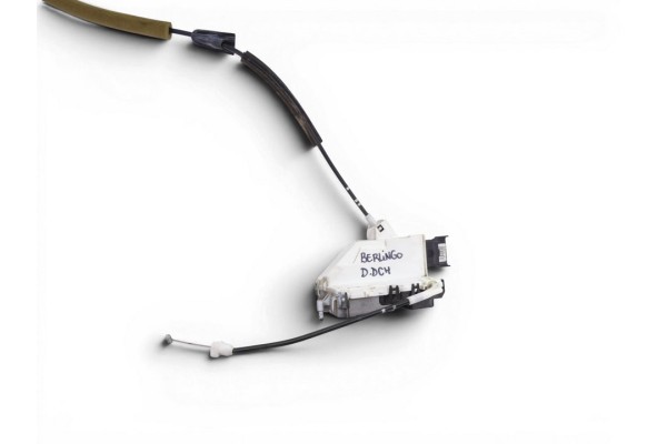 Cerradura puerta delantera derecha, Citroen Berlingo Furgón X 2014, 828405