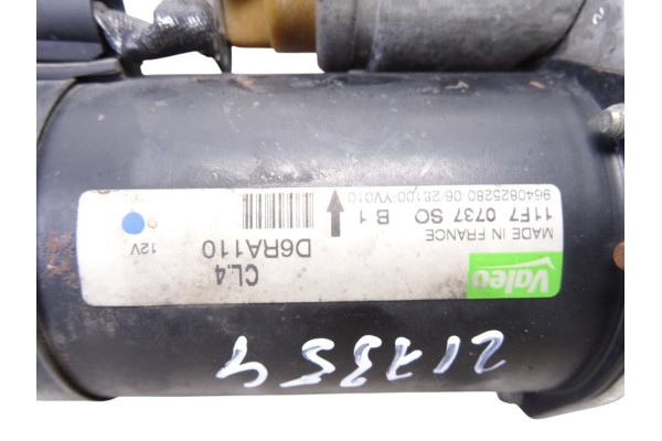 Motor arranque, Citroen Xsara Picasso 1.6 HDi 90 Exclusive 2007, 9640825280