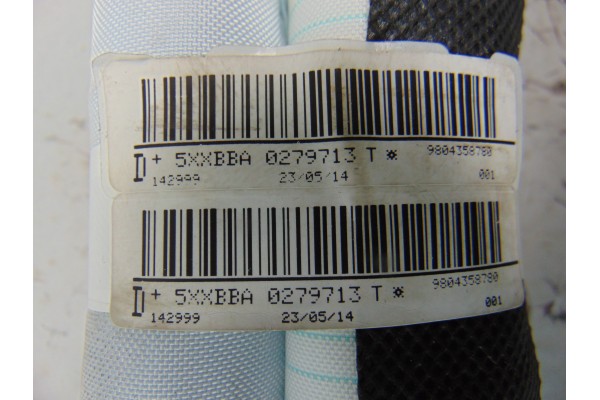 Airbag cortina delantero derecho, Citroen C4 Cactus Feel 2014, 9804358780