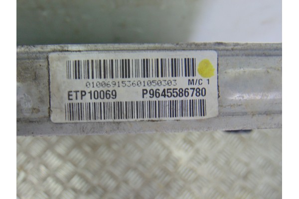 Radiador agua, Peugeot 407 ST Sport 2005, 9645586780
