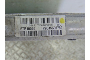 Radiador agua, Peugeot 407 ST Sport 2005, 9645586780