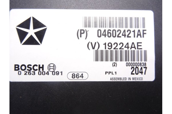 Módulo electrónico, Chrysler 300C (Le/lx) 3.0 Crd 2009, 04602421AF