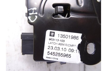 Cerradura maletero / porton, Chevrolet Cruze Ls 2011, 13501988