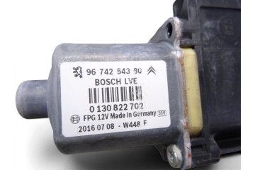 Elevalunas delantero derecho, Peugeot 208 Style 2016, 9674254380