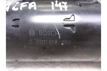 Motor arranque, Alfa Romeo 147 (190) 1.9 JTD Distinctive 2002, 0001108202