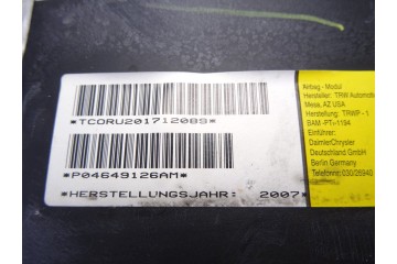 Airbag cortina delantero derecho, Chrysler 300C (Le/lx) 3.0 Crd 2009, P04649126AM