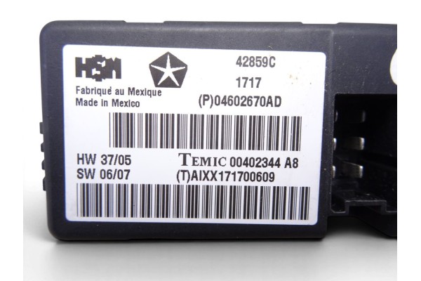 Módulo electrónico, Chrysler 300C (Le/lx) 3.0 Crd 2009, 04602670AD