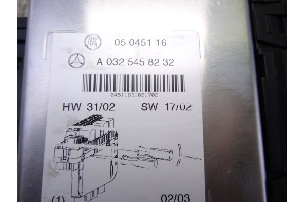 Caja reles / fusibles, Mercedes-benz Clase S (Bm 220) Berlina 500 (220.075) 2003, A0325458232