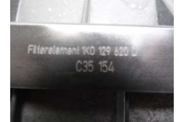 Filtro aire, Audi A3 Sportback (8PA) 2.0 TDI Ambiente 2004, 1K0129620D