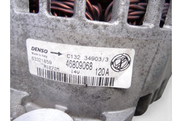 Alternador, Alfa Romeo 156 1.9 JTD 16V Distinctive 2004, 46809068
