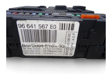 Caja reles / fusibles, Citroen C2 Collection 2007, 9664156780