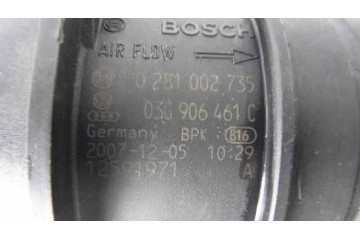 Caudalimetro, Audi A4 Berlina (8K2) Básico 2007, 03G906461C