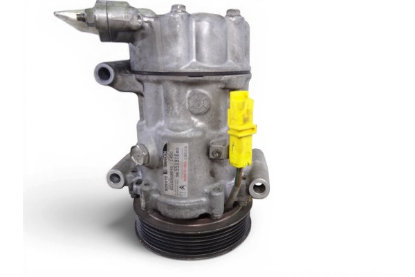 Compresor aire acondicionado, Citroen C2 Collection 2007, 9655191680