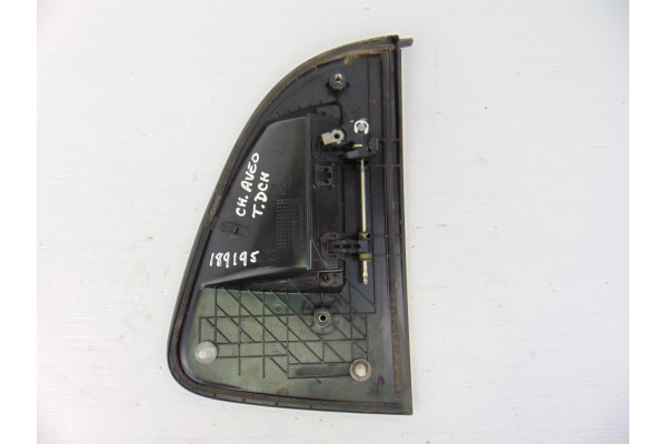 Maneta exterior trasera derecha, Chevrolet Aveo Hatchback Lt 2012, 96879258
