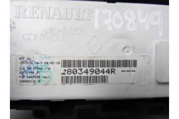 Pantalla multifuncion, Renault Megane Iii Berlina 5P Expression 2010, 280349044R