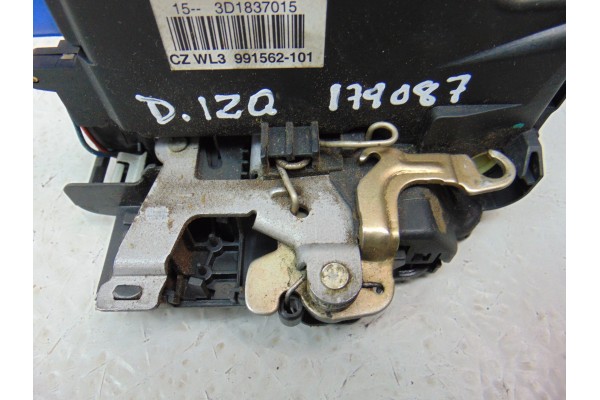 Cerradura puerta delantera izquierda, Volkswagen Touareg (7LA) Tdi V6 2004, 3D1837015
