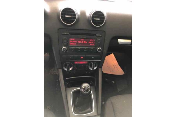 Audi A3 Sportback (8PA) 1.9 TDI e Limited Edition 2012 para piezas | Desguace Gandia SL