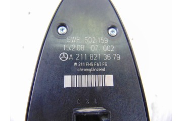 Mando elevalunas delantero izquierdo, Mercedes-benz Clase e (Bm 211) Familiar 280 T CDI 4-Matic (211.284) 2006, A2118213679