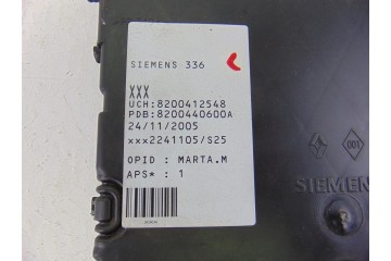 Caja reles / fusibles, Renault Megane Ii Berlina 5P Authentique 2005, 8200412548