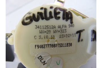 Cinturon seguridad trasero derecho, Alfa Romeo Giulietta (191) Progression 2010, 34112512A