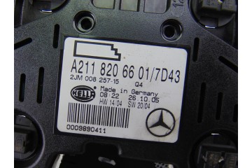 Luz interior, Mercedes-benz Clase e (Bm 211) Berlina E 280 Cdi (211.020) 2005, A2118206601