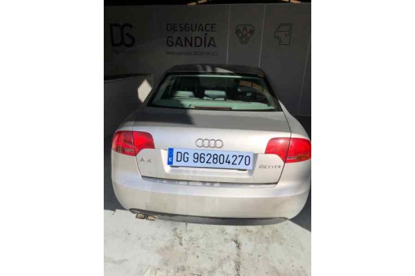 Audi A4 Berlina (8E) 2.0 TDI 16V 2007 para piezas | Desguace Gandia SL