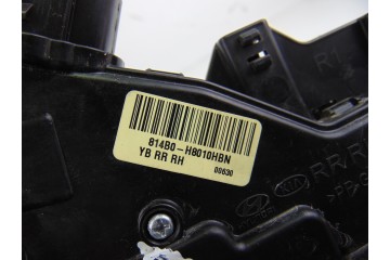 Cerradura puerta trasera derecha, Kia Rio (Yb) Business 2017