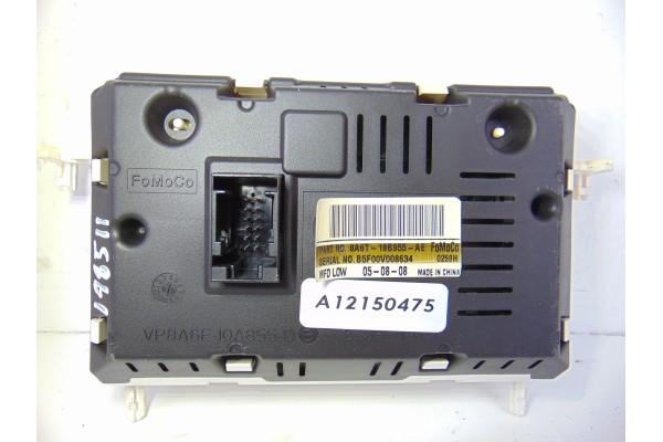 Pantalla multifuncion, Ford Fiesta (CB1) Ambiente 2008, 8A6T-18B955-AE
