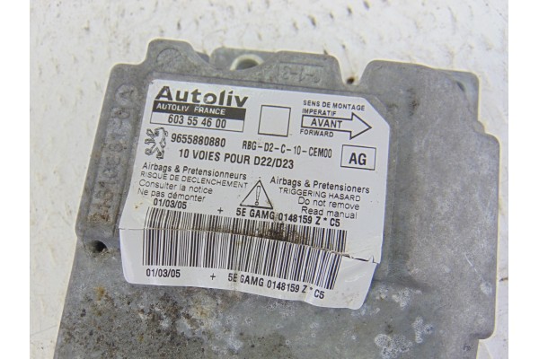 Centralita airbag, Peugeot 407 ST Sport 2005, 9655880880