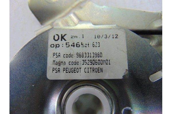 Amortiguadores maletero / porton, Peugeot 3008 Confort 2009, 9683313980