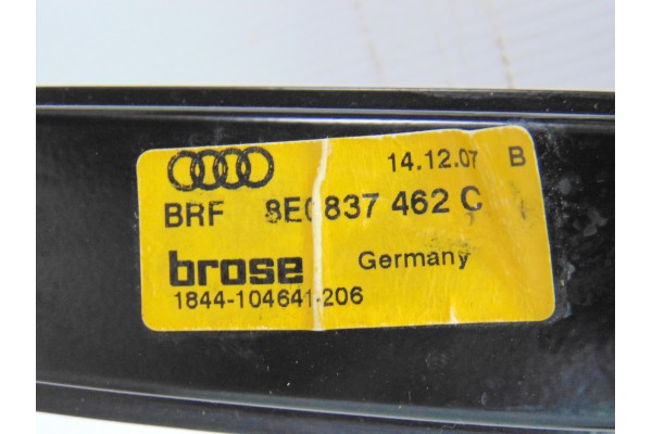 8E1959802H ELEVALUNAS DELANTERO DERECHO AUDI A4 AVANT (8E) 2.7 TDI (DPF) 2008 8E1959802H 190222 AUDI - 1