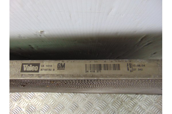 Condensador / radiador aire acondicionado, Saab 9-3 Cabriolet 1.8 T Linear 2004, 24418371