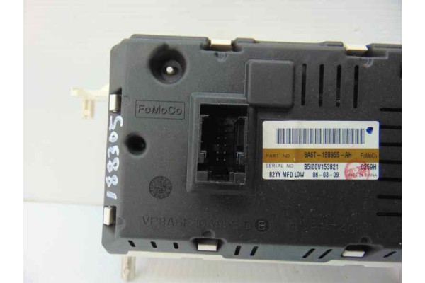 Pantalla multifuncion, Ford Fiesta (CB1) Ambiente 2009, 8A6T-18B955-AH