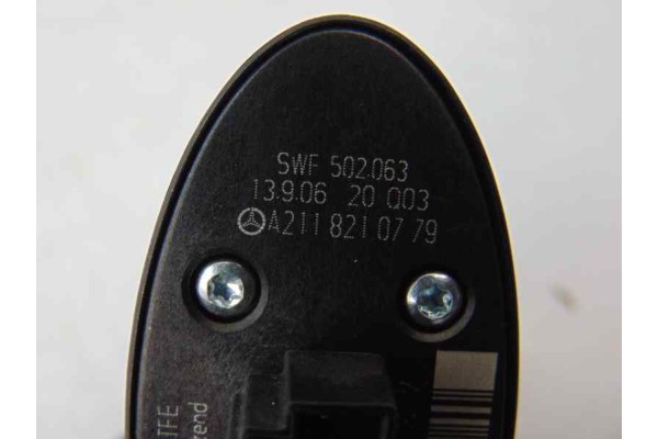 Interruptor, Mercedes-benz Clase e (Bm 211) Familiar 280 T CDI 4-Matic (211.284) 2006, A2118210779