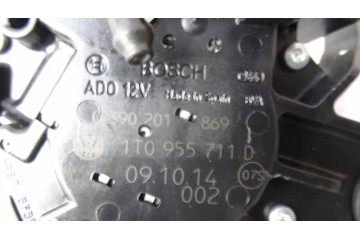 Motor limpia trasero, Volkswagen Caddy (2K)(02.2004) Life 2009, 1T0955711D