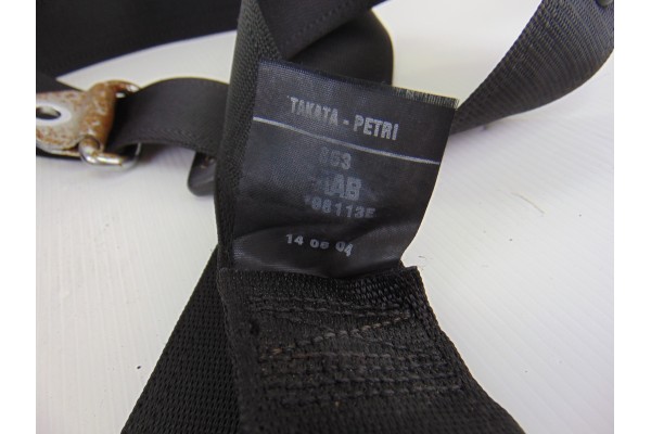 12798113E CINTURON SEGURIDAD TRASERO DERECHO SAAB 9-3 CABRIOLET 1.8 T Linear 2004 12798113E 205562 SAAB - 2